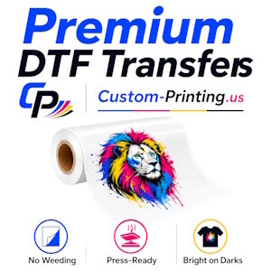 DTF transfer sheets logo